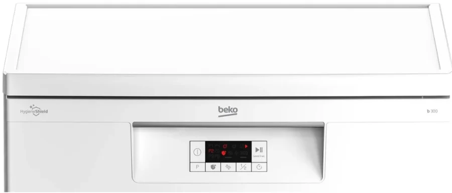 Lave-vaisselle pose libre BEKO BDFN15423X — Illustration des caractéristiques