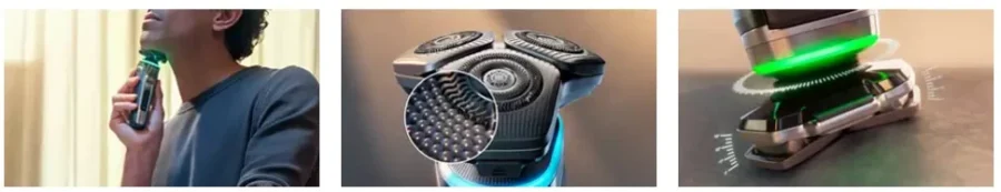 Electric shaver PHILIPS S9974/35 — Feature illustration