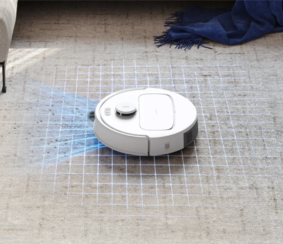Aspirateur robot ECOVACS Deebot N20e 144024H — Illustration des caractéristiques