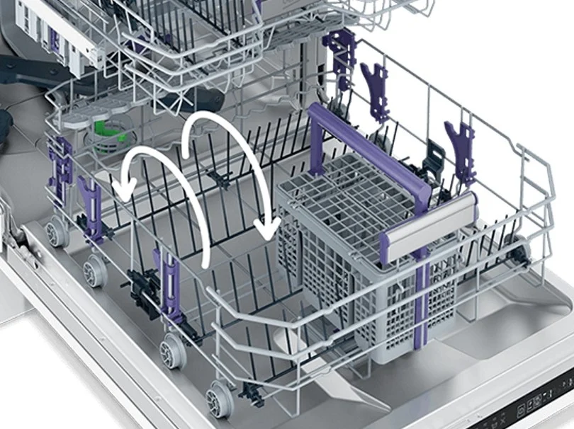 Fully integrated dishwasher BEKO DIS-48120 — Feature illustration