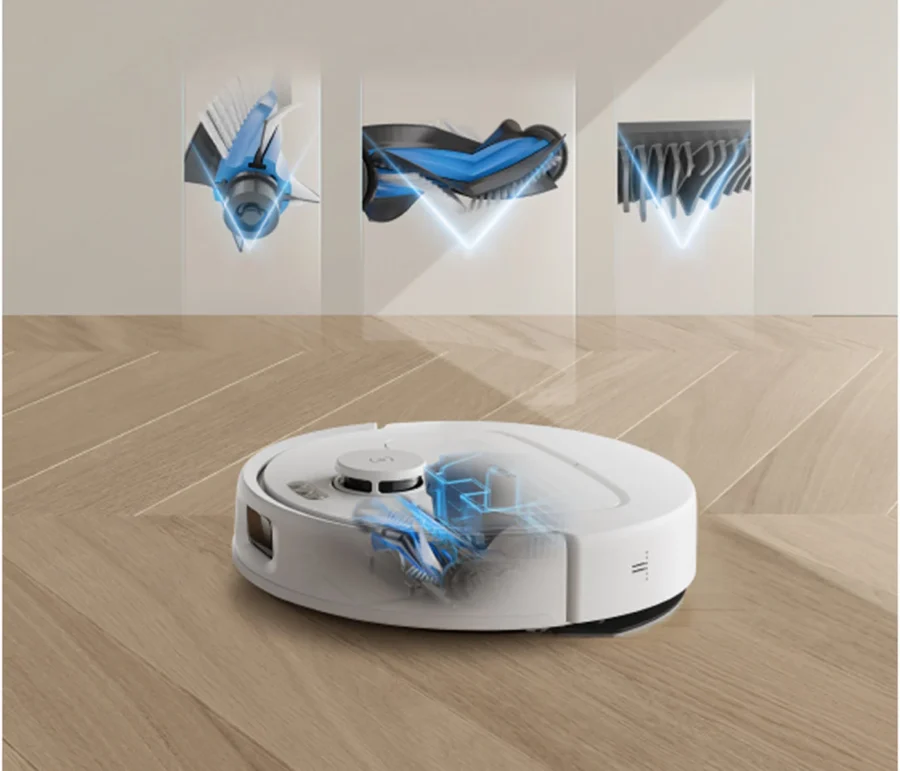 Aspirateur robot ECOVACS Deebot N20e 144024H — Illustration des caractéristiques