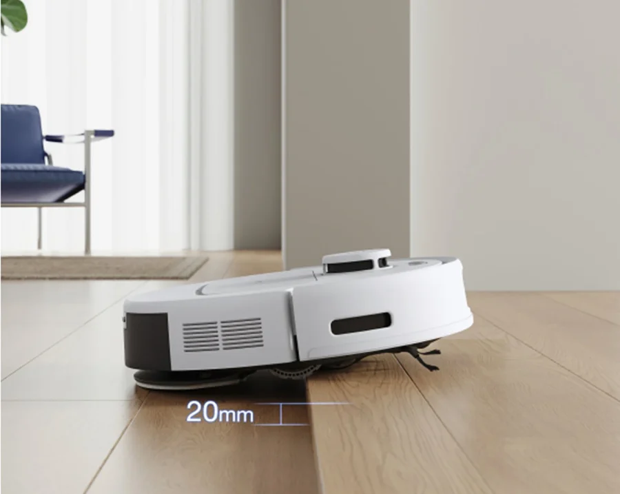 Aspirateur robot ECOVACS Deebot N20e 144024H — Illustration des caractéristiques