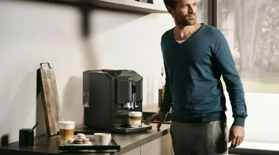 Machine à café SIEMENS TF301E09 — Illustration des caractéristiques
