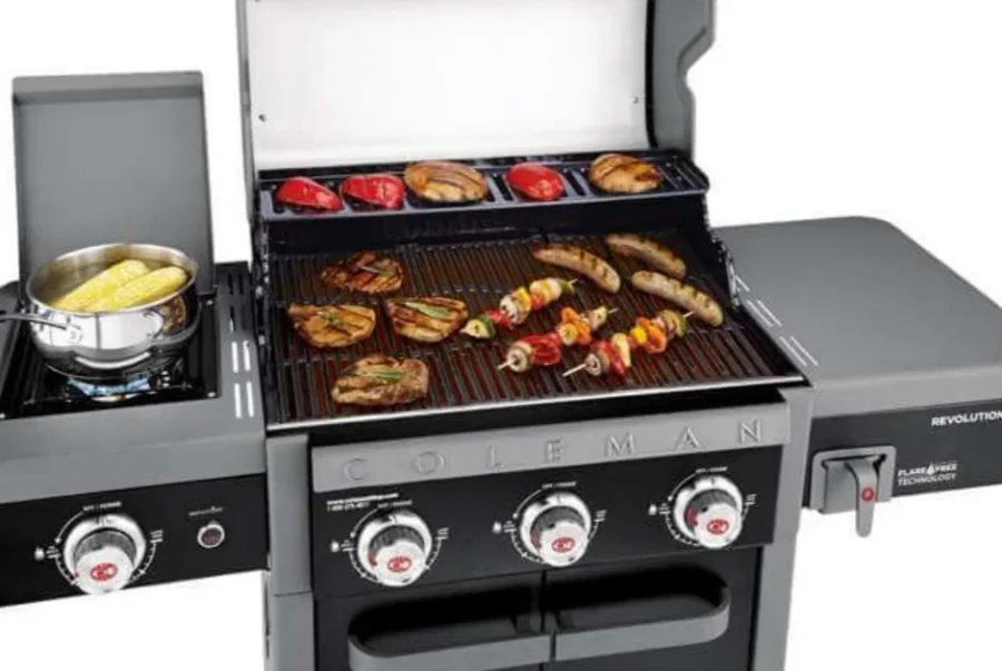 Gas barbecue COLEMAN G53231 — Feature illustration