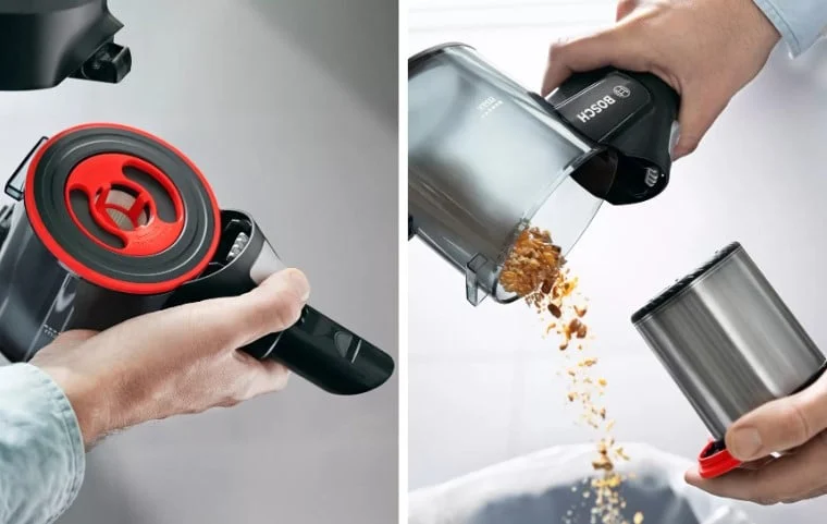 Аккумуляторный пылесос BOSCH BCS712XXL — Иллюстрация характеристик