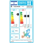 תמונת מוצר: מזגן עילי TADIRAN תדיראן APOLLO INV 180NG